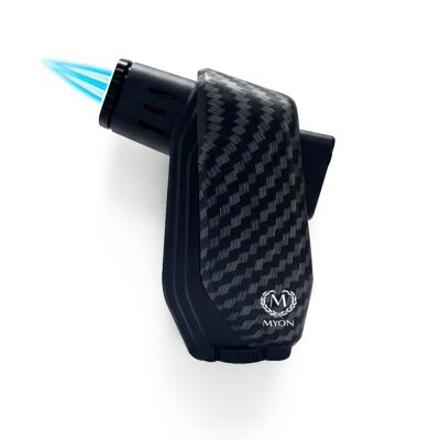 Myon 2 Jet Alev Puro Çakmağı Siyah Karbon - 2