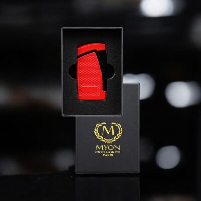 Myon 2 Pürmüz Alev Delicili Puro Çakmağı Kırmızı - 4