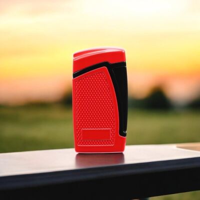 Myon 2 Pürmüz Alev Delicili Puro Çakmağı Kırmızı - 3