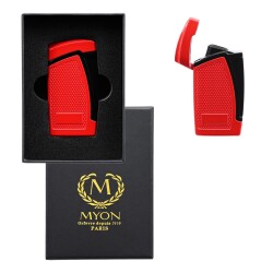 Myon 2 Pürmüz Alev Delicili Puro Çakmağı Kırmızı - Myon Paris (1)