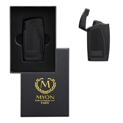 Myon 2 Pürmüz Alev Delicili Puro Çakmağı Siyah - Myon Paris (1)