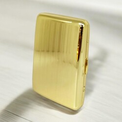 Myon Metal Kısa Sigara Tabakası Klipsli Gold 16lı - 3