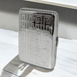 Myon Metal Kısa Sigara Tabakası Krom 16lı - 3