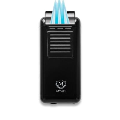 Myon Racing 3 Jet Alev Puro Çakmağı Siyah - 2