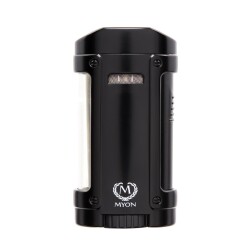 Myon Racing 4 Pürmüz Alev Sehpalı Puro Çakmağı Siyah - Myon Paris