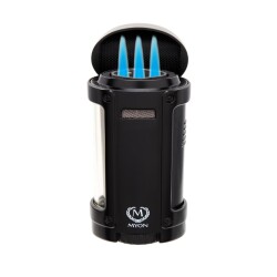 Myon Racing 4 Pürmüz Alev Sehpalı Puro Çakmağı Siyah - Myon Paris (1)