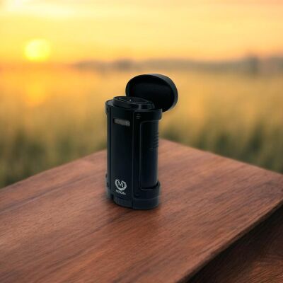 Myon Racing 4 Pürmüz Alev Sehpalı Puro Çakmağı Siyah - 4