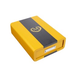 Myon Racing Edition Ahşap Puro Küllüğü Delici ve Kesicili Sarı - 4