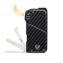 Myon Soft Alev Pipo Çakmağı Pipo Aksesuarlı Karbon Siyah - Myon Paris (1)