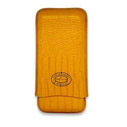 Partagas Mostaza Deri Puro Kılıfı 3lü Sarı (64Ring) - Habanos
