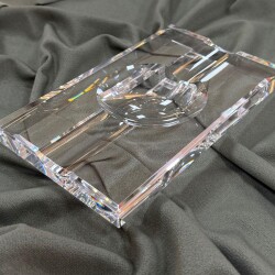 Passatore Kristal Cam Puro Küllüğü Düz Eşkenar 2'li - PASSATORE