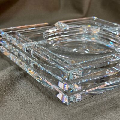 Passatore Kristal Cam Puro Küllüğü Kare Katlı 4'lü - 3