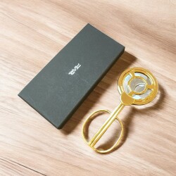 Pearl Japan 3 Bıçaklı Puro Kesici Makas Gold (60Ring) - 3