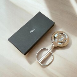 Pearl Japan 3 Bıçaklı Puro Kesici Makas Silver (60Ring) - 3