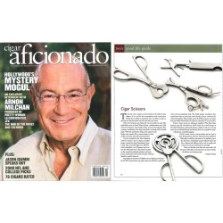 Pearl Japan 3 Bıçaklı Puro Kesici Makas Siyah (60Ring) - 4