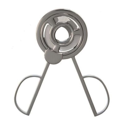 Pearl Japan 3 Bıçaklı Puro Kesici Makas Siyah (60Ring) - 2