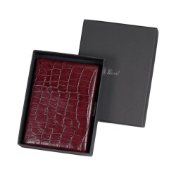 Pearl Japan Cosmos Deri Uzun Sigara Tabakası Croco Kahve 9lu - Pearl Japan (1)