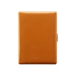 Pearl Japan Cosmos Deri Uzun Sigara Tabakası Düz Taba 9lu - Pearl Japan