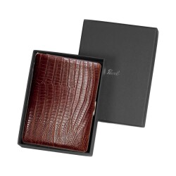 Pearl Japan Cosmos Deri Uzun Sigara Tabakası Lizard Kahve 9lu - Pearl Japan (1)