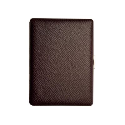 Pearl Japan Cosmos Deri Uzun Sigara Tabakası Noblesse Kahve 9lu - 1