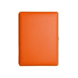 Pearl Japan Cosmos Deri Uzun Sigara Tabakası Noblesse Orange 9lu - Pearl Japan