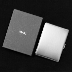 Pearl Japan Cosmos Metal Uzun Sigara Tabakası Krom Satin 9lu - Pearl Japan (1)