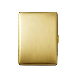 Pearl Japan Cosmos Metal Uzun Sigara Tabakası Satin Gold 9lu - 1