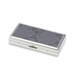 Pearl Japan Erika Metal Uzun Sigara Tabakası Krom Snake 12li - Pearl Japan