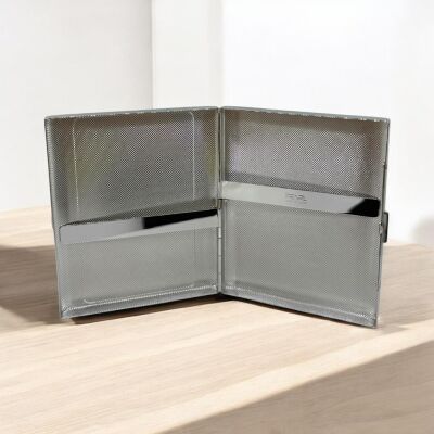 Pearl Japan Paris Metal Uzun Sigara Tabakası Krom Satin 20li - 2