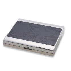 Pearl Japan Paris Metal Uzun Sigara Tabakası Krom Snake 20li - Pearl Japan