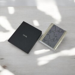 Pearl Japan Paris Metal Uzun Sigara Tabakası Krom Snake 20li - 3