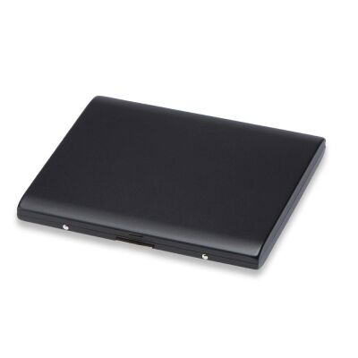 Pearl Japan Paris Metal Uzun Sigara Tabakası Mat Siyah 10lu - 1