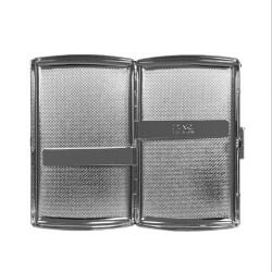 Pearl Japan Venus Metal Kısa Sigara Tabakası Krom Satin 12li - 3