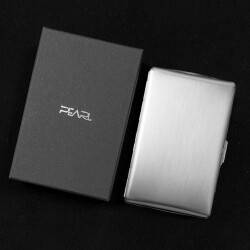 Pearl Japan Venus Metal Kısa Sigara Tabakası Krom Satin 12li - Pearl Japan (1)