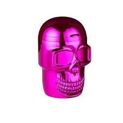 Pop Skull Led Işıklı Araç Araba Küllüğü Pembe 9cm - Atomic