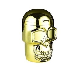 Pop Skull Led Işıklı Araç Araba Küllüğü Sarı 9cm - Atomic