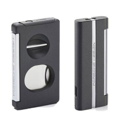 Porsche Design Double Kesici ve Jet Puro Çakmak Seti Grey P3626-3644 - 1