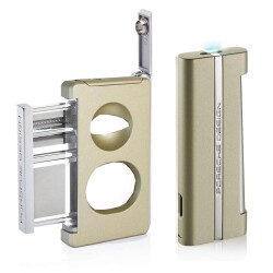 Porsche Design Double Kesici ve Jet Puro Çakmak Seti Titan P3626-3644 - PORSCHE DESİGN (1)