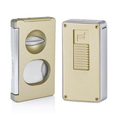 Porsche Design Double Kesici ve Jet Puro Çakmak Seti Titan P3626-3648 - 1