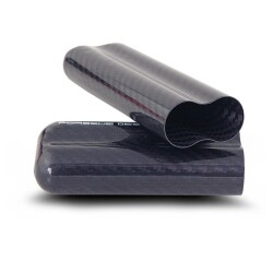 Porsche Design Karbon Fiber Puro Kılıfı 2li Siyah 58 Ring - 2