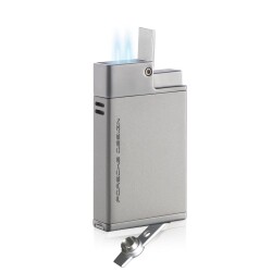 Porsche Design Puro Çakmak 2 Alev Silver P3631 03 - PORSCHE DESİGN (1)