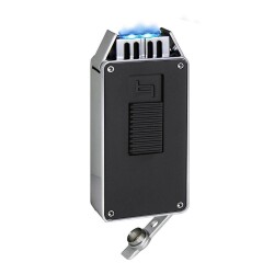 Porsche Design Puro Çakmak 3 Alev Siyah P364801 - 3