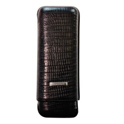 Prometheus Deri Puro Kılıfı Grand Churchill Siyah Croco 2li (64Ring) - PROMETHEUS