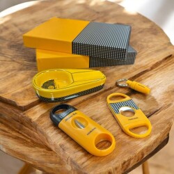 Quasar Design Humidor Puro Kutusu Mat Siyah 80's ve Puro Seti - 4