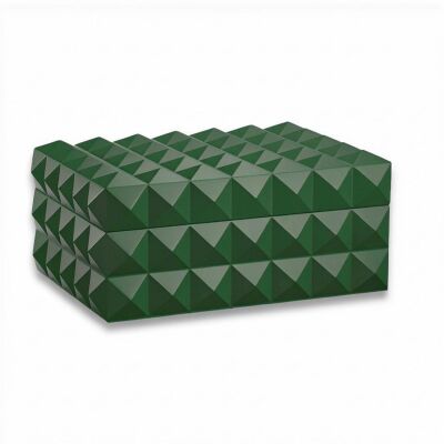 Quasar Design Humidor Puro Kutusu Mat Yeşil 80's - 1