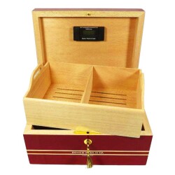 Romeo Juliet İspanyol Sedir Kırmızı Lake Humidor Puro Kutusu 50's - Habanos (1)