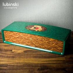Romeo Julieta Humidor Puro Kutusu Yeşil Lake 150s Cigar Spa Elektronik Puro Nemlendirme Cihazı - 2