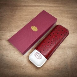 Romeo Y Julieta Deri Puro Kılıfı 2li Croco Kırmızı (64Ring) - 4