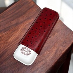 Romeo Y Julieta Deri Puro Kılıfı 2li Croco Kırmızı (64Ring) - 2