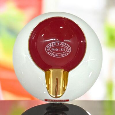 Romeo Y Juliette Lüks Seramik Puro Küllüğü Tekli Beyaz/Gold - 3